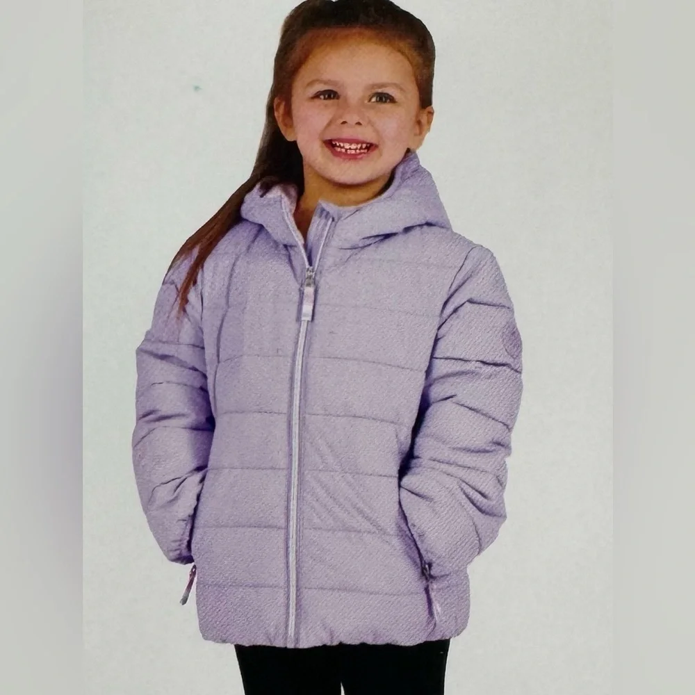 Gerry Girls Purple Bubble Jacket Size 6